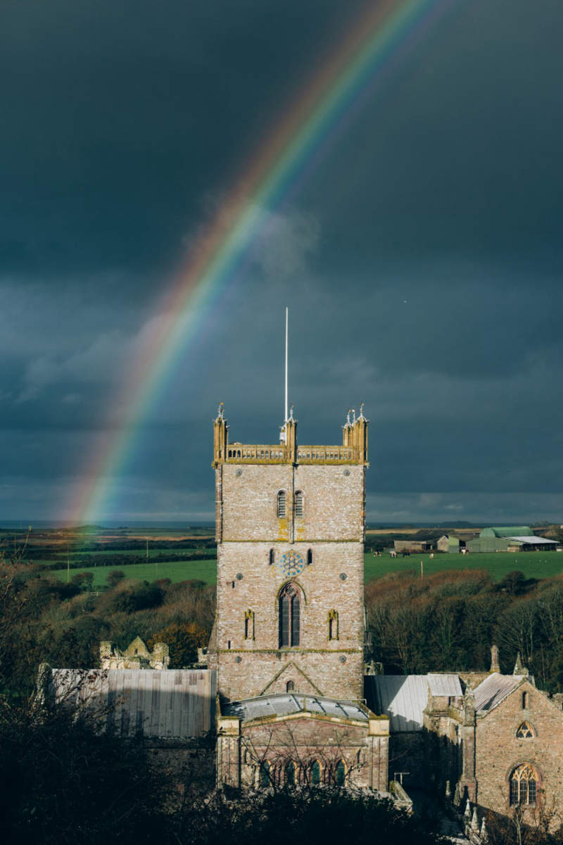 Wall Poster - Cathedral in Wales