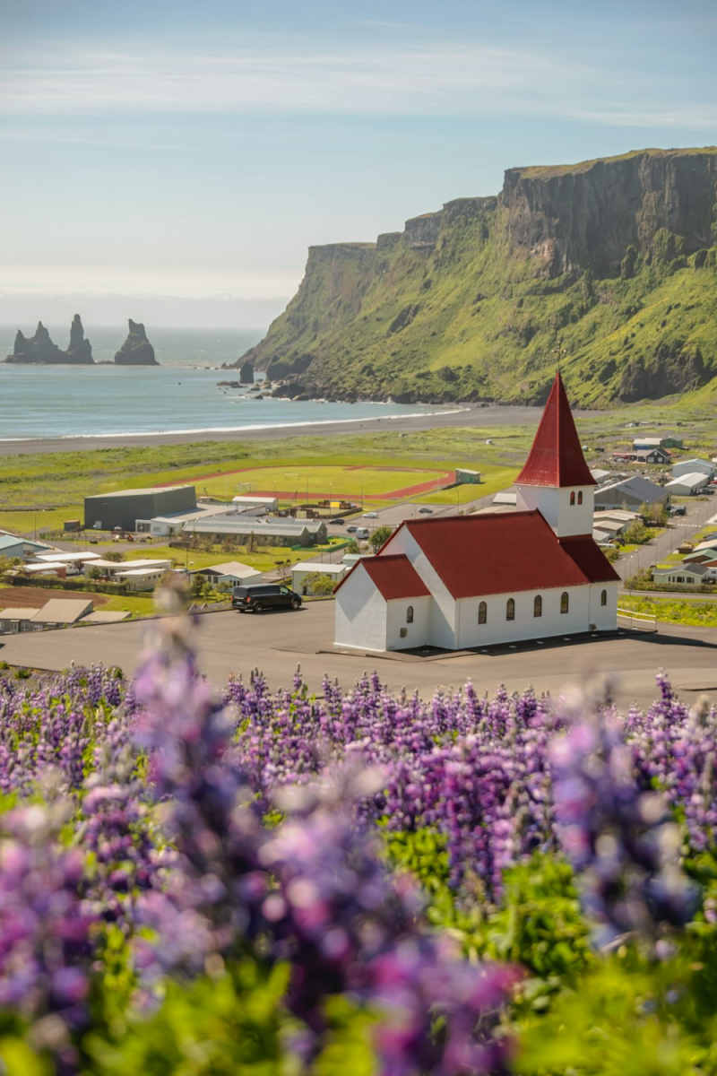 Wall Poster - Chapel in Iceland