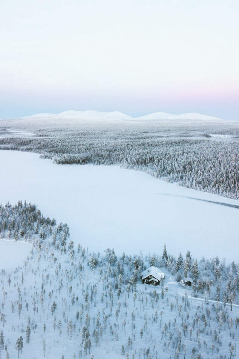 Wall Poster - Chapel in Lapland