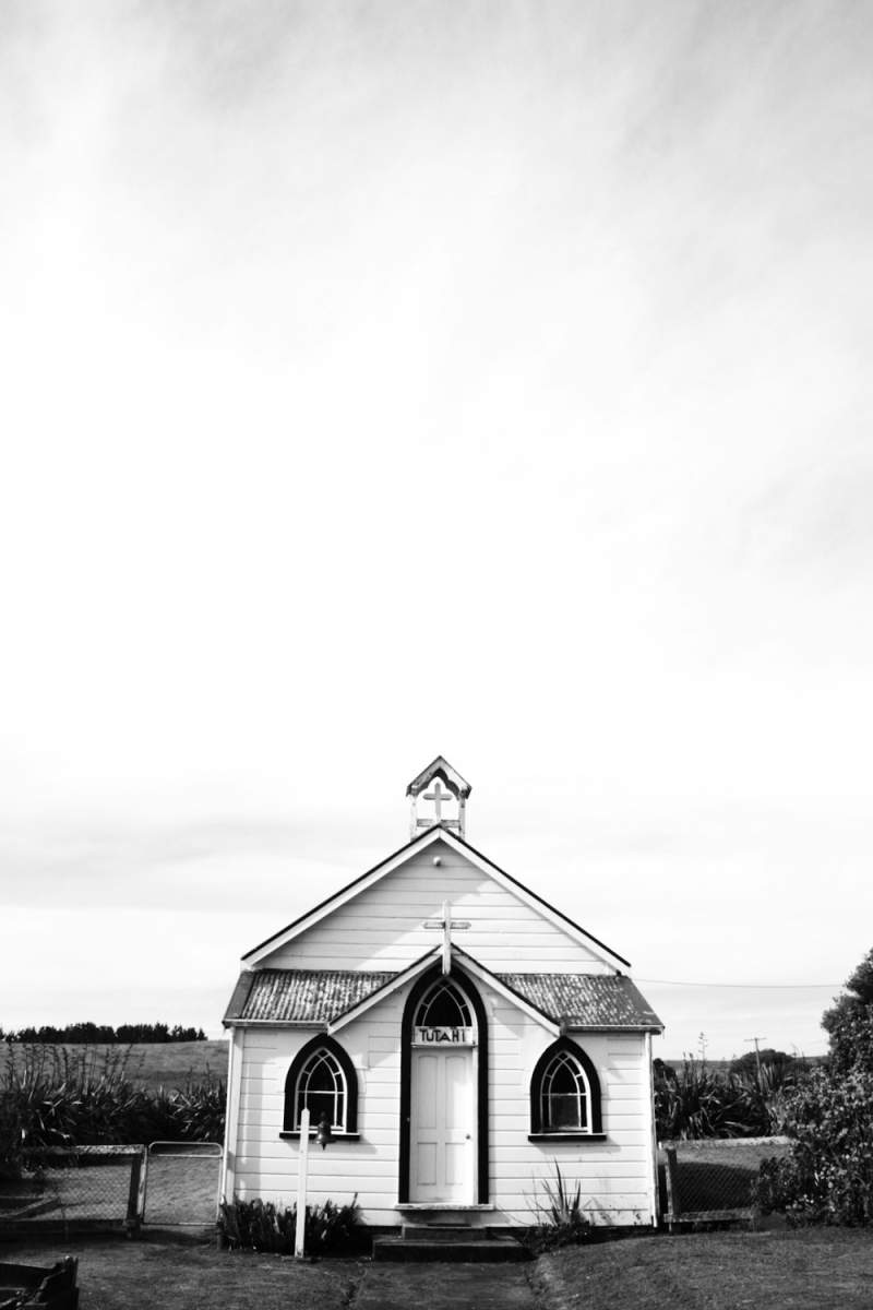 Wall Poster - Chapel in New Zealand