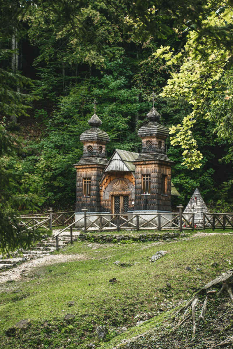 Wall Poster - Chapel in Slovenia