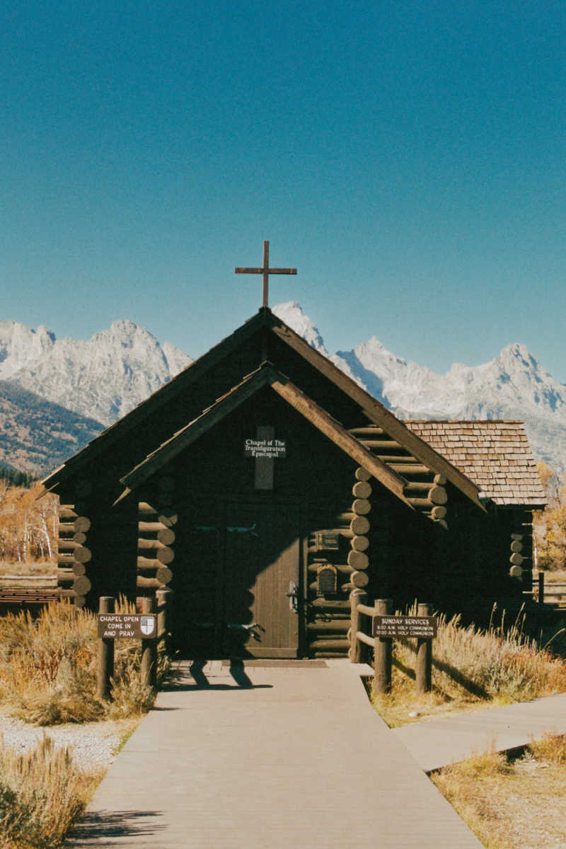 Wall Poster - Chapel in Yellowstone