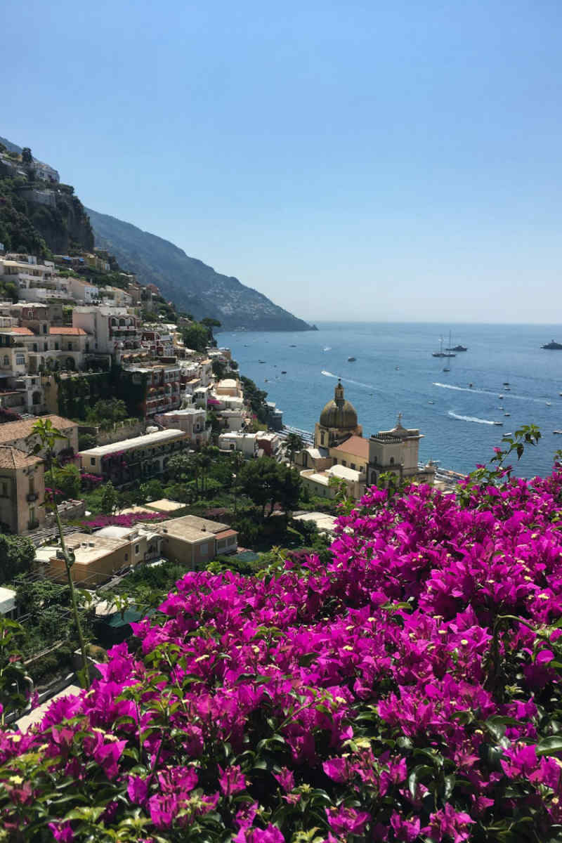 Wall Poster - Cherry Blossom Tree in the Amalfi Coast