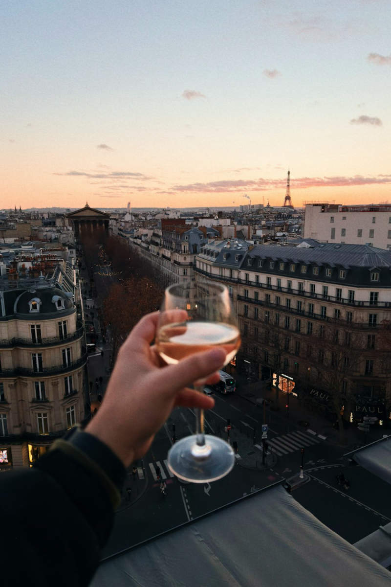 Wall Poster - City Rooftops in Champagne