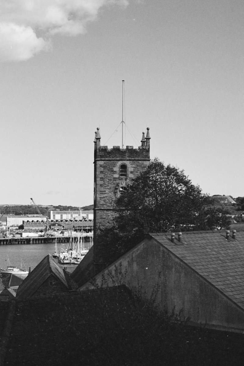 Wall Poster - City Rooftops in Cornwall
