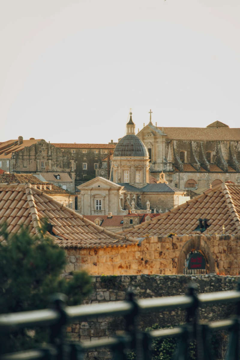 Wall Poster - City Rooftops in Croatia