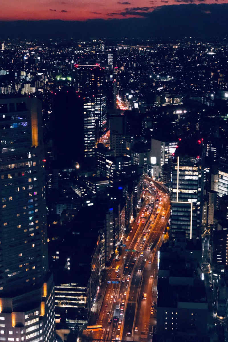 Wall Poster - City Rooftops in Japan