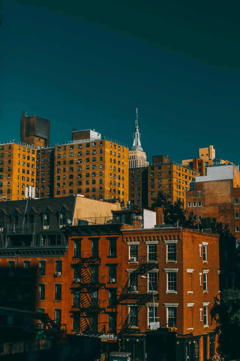 Wall Poster - City Rooftops in New York
