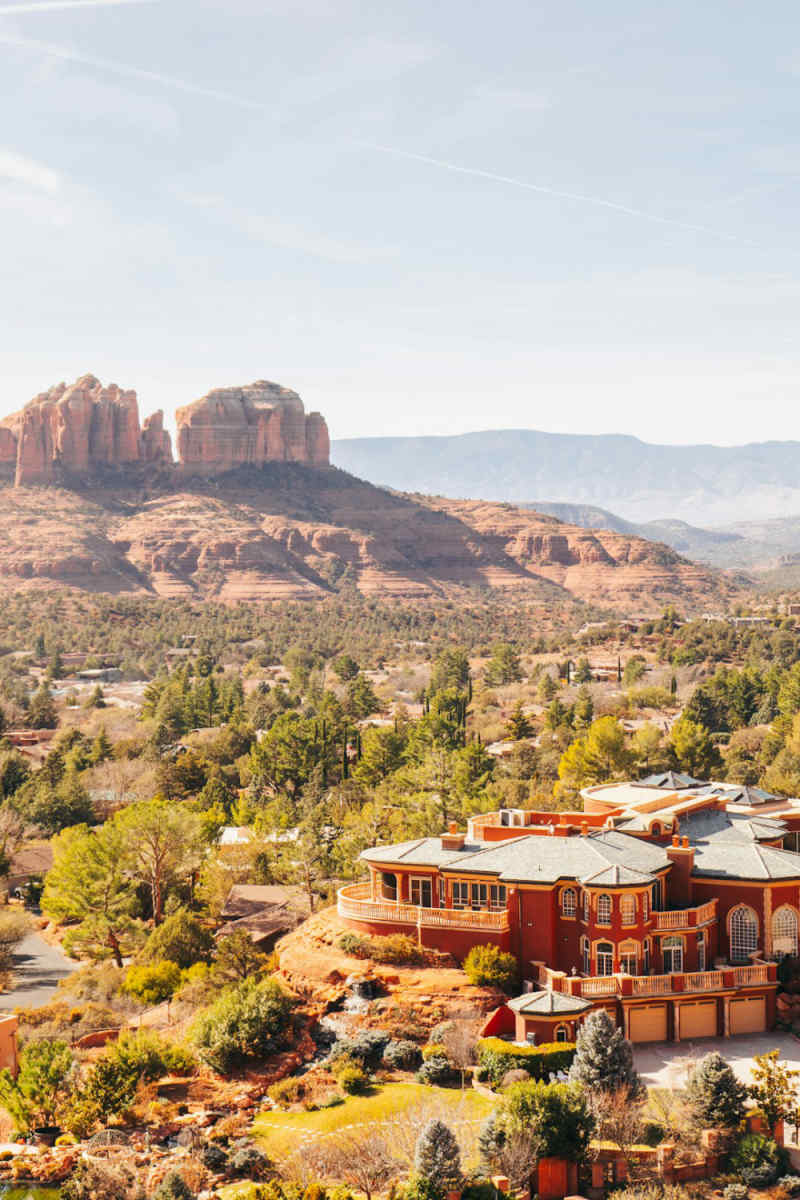 Wall Poster - City Rooftops in Sedona
