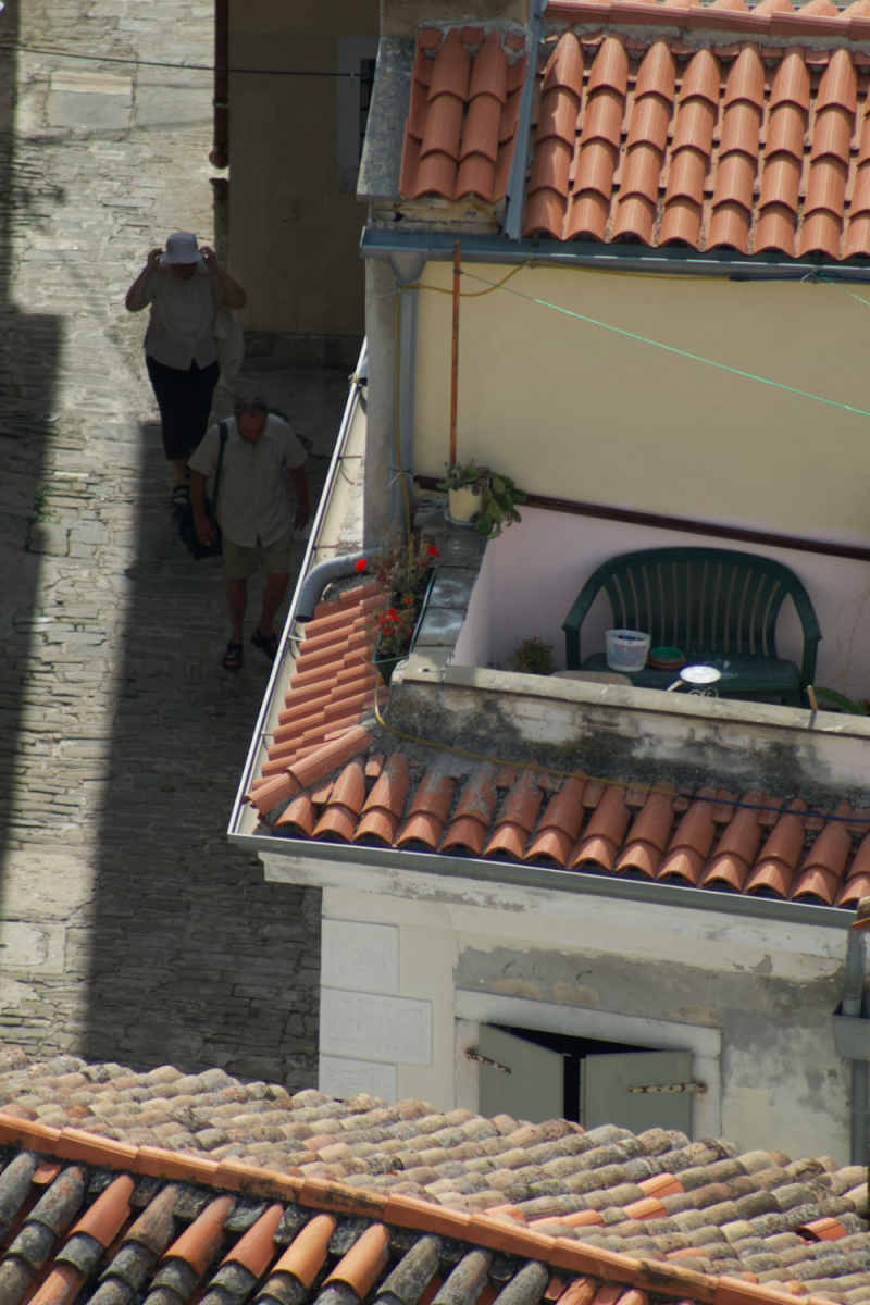 Wall Poster - City Rooftops in Slovenia