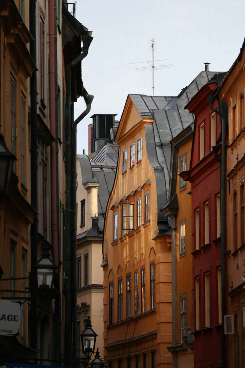 Wall Poster - City Rooftops in Sweden