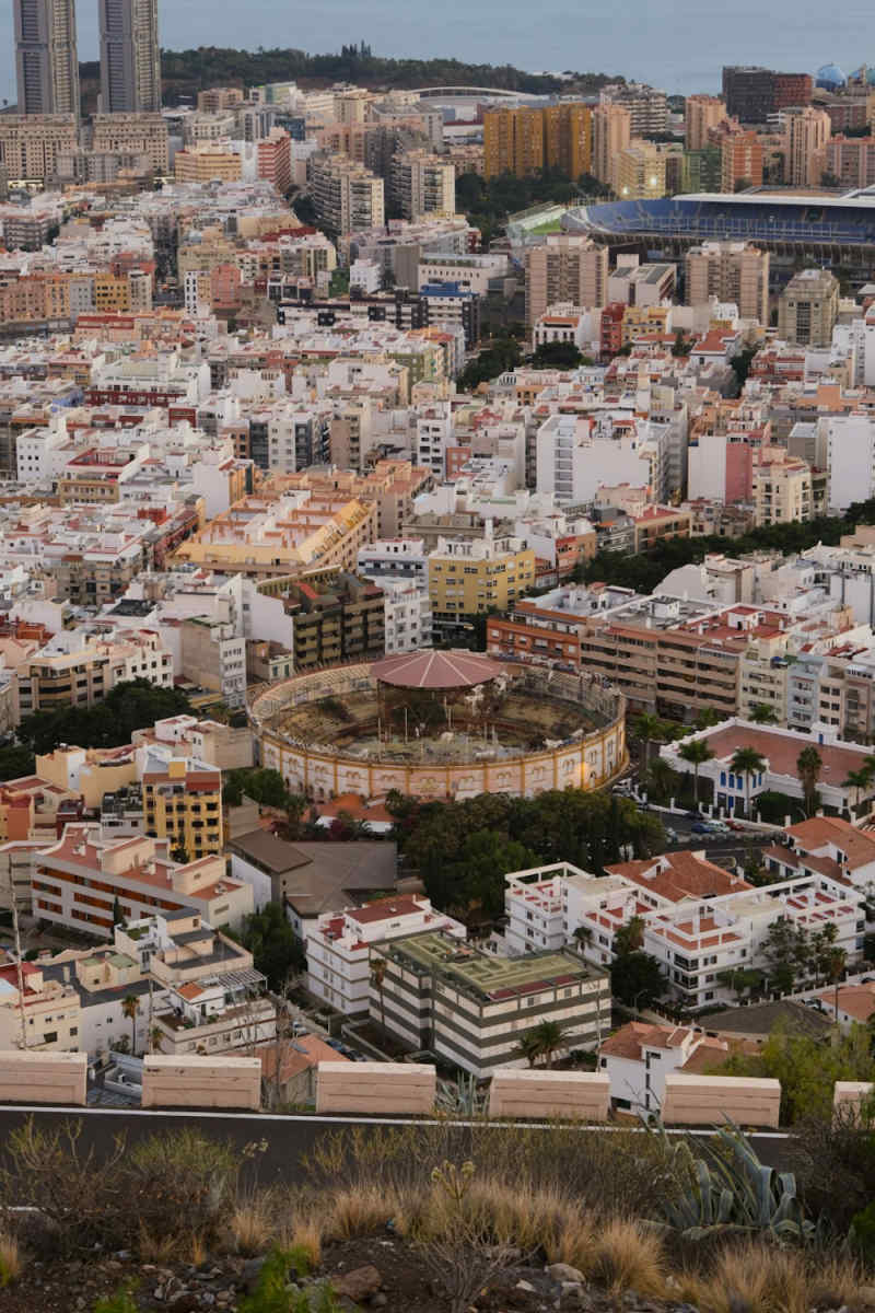 Wall Poster - City Rooftops in the Canary Islands