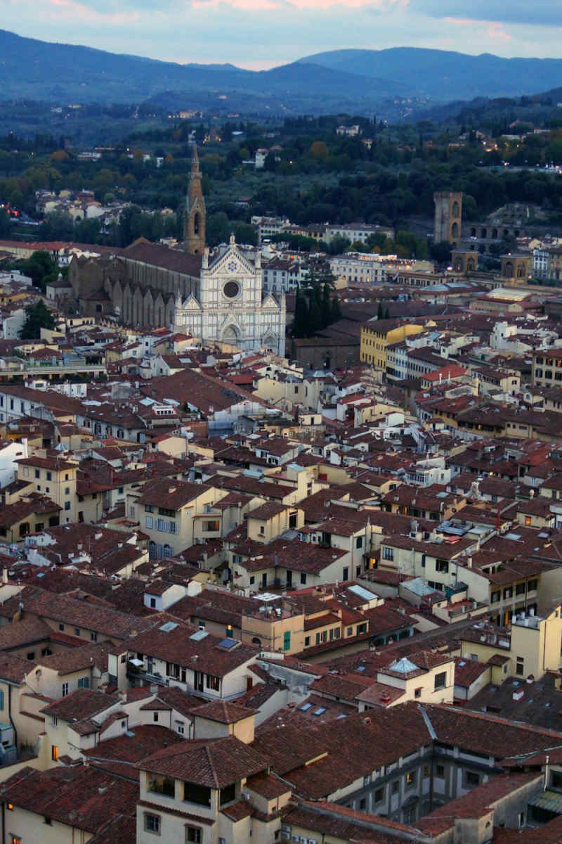 Wall Poster - City Rooftops in Tuscany