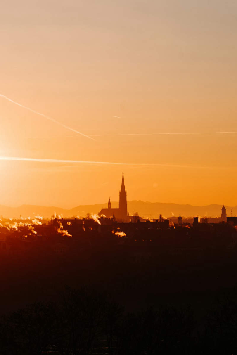 Wall Poster - City Skyline in Bavaria