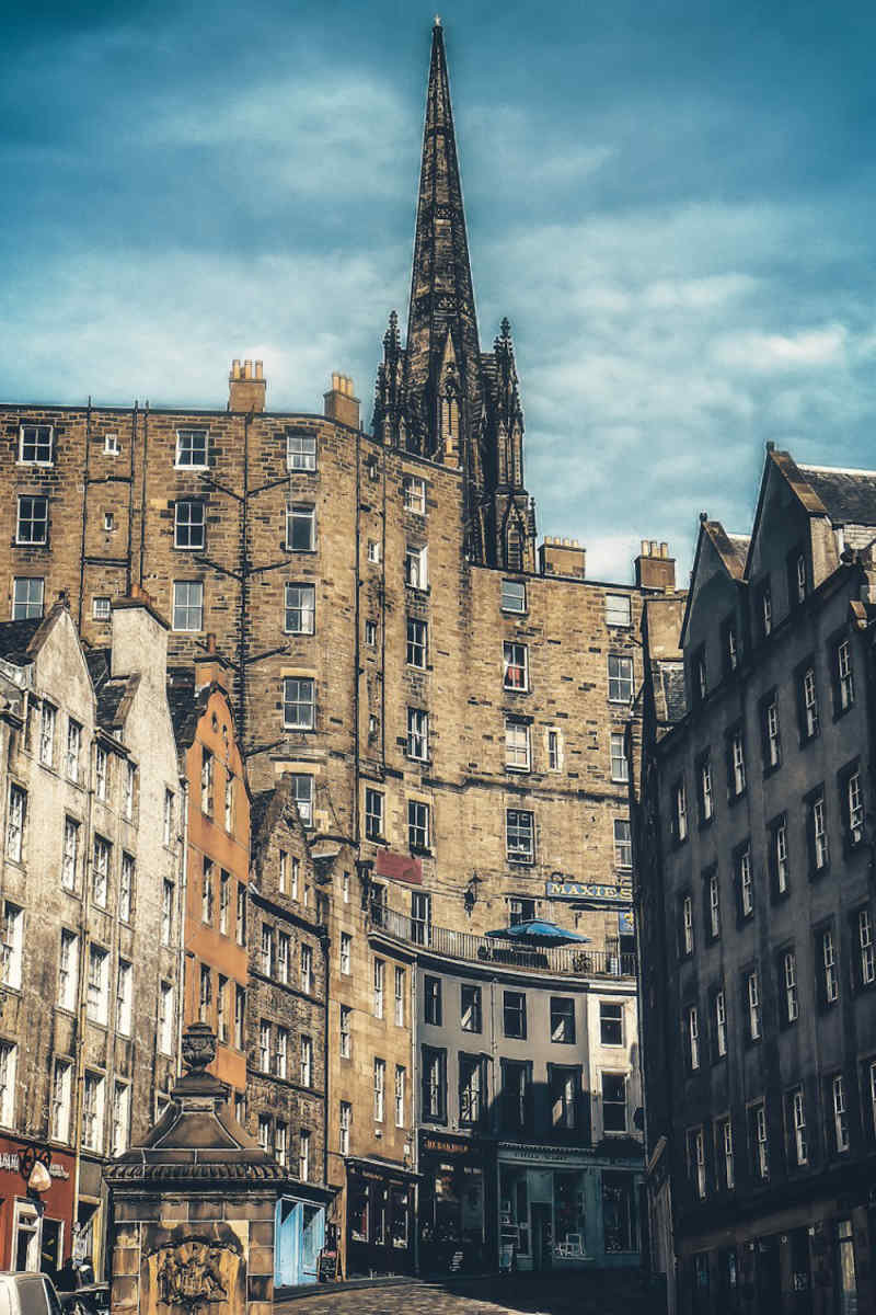 Wall Poster - City Skyline in the Scottish Isles