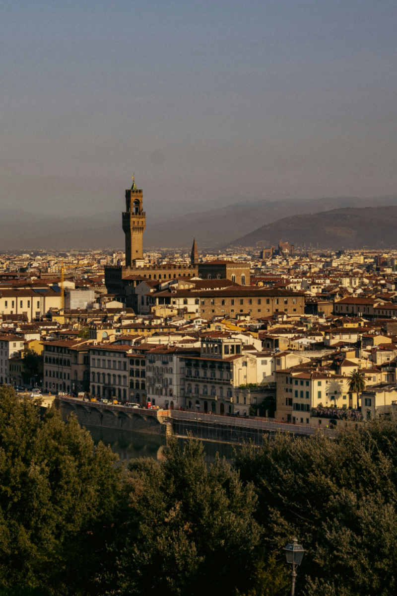 Wall Poster - City Skyline in Tuscany