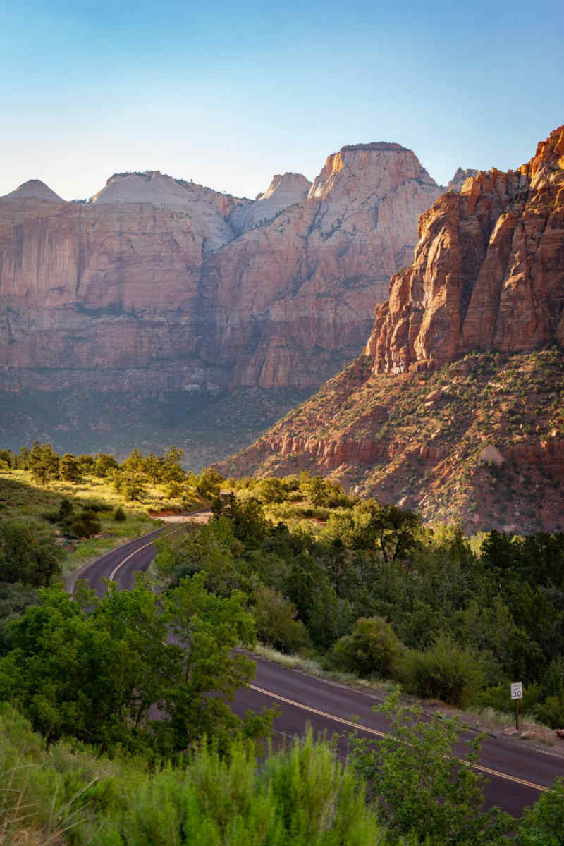 Wall Poster - City Skyline in Zion National Park