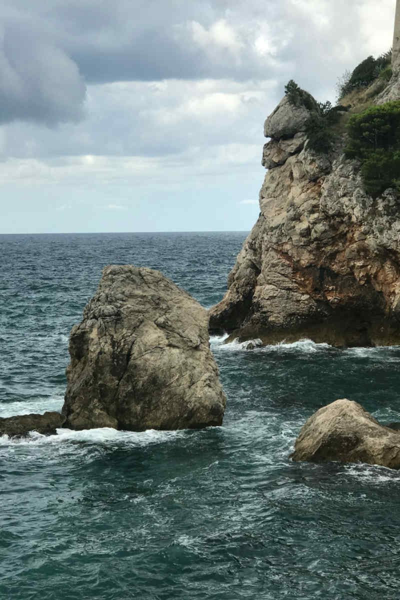 Wall Poster - Coastal Cliffs in Croatia