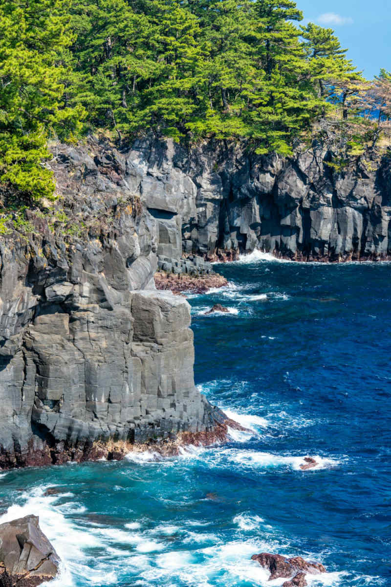 Wall Poster - Coastal Cliffs in Japan