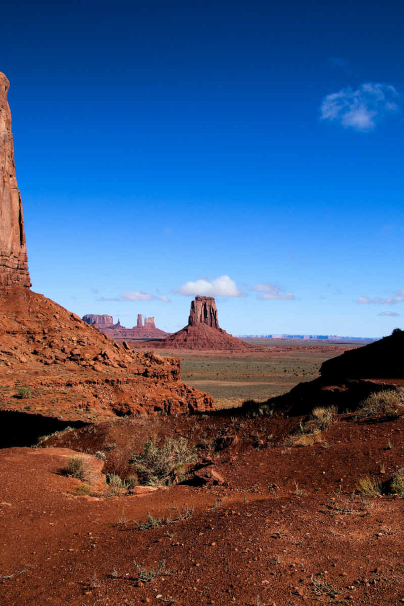Wall Poster - Coastal Cliffs in Monument Valley