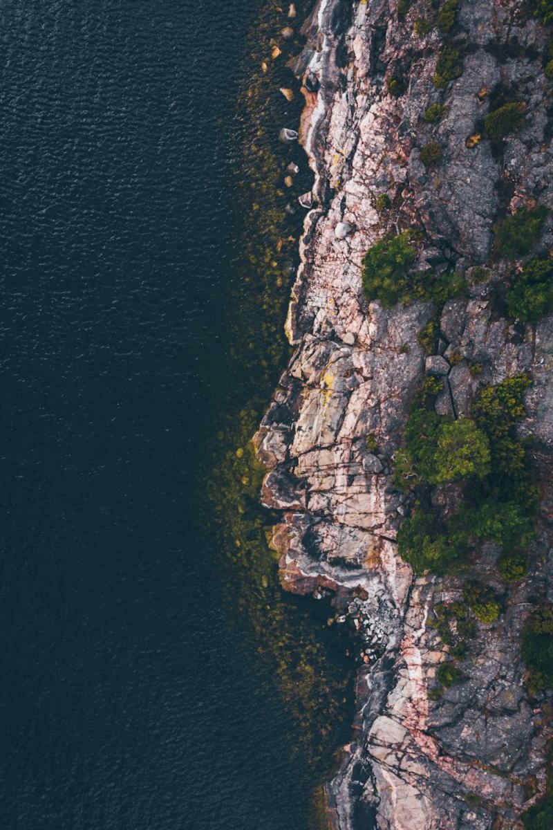 Wall Poster - Coastal Cliffs in Sweden
