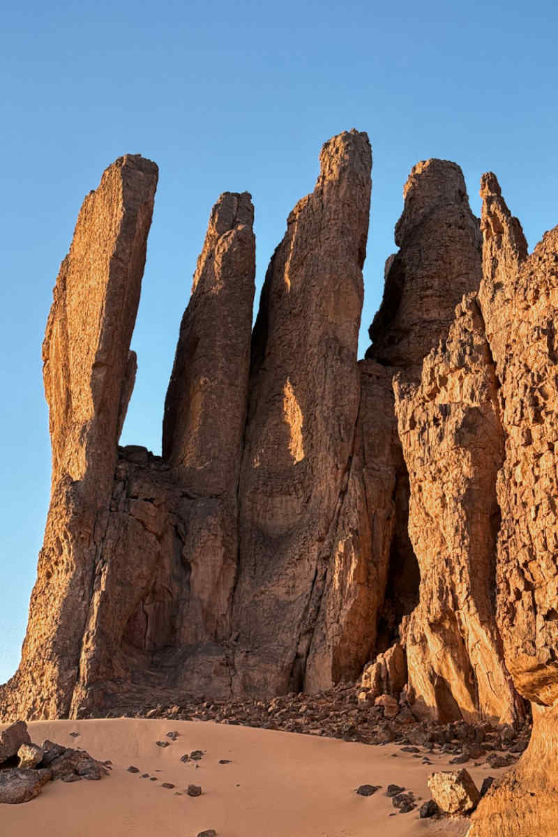 Wall Poster - Coastal Cliffs in the Sahara
