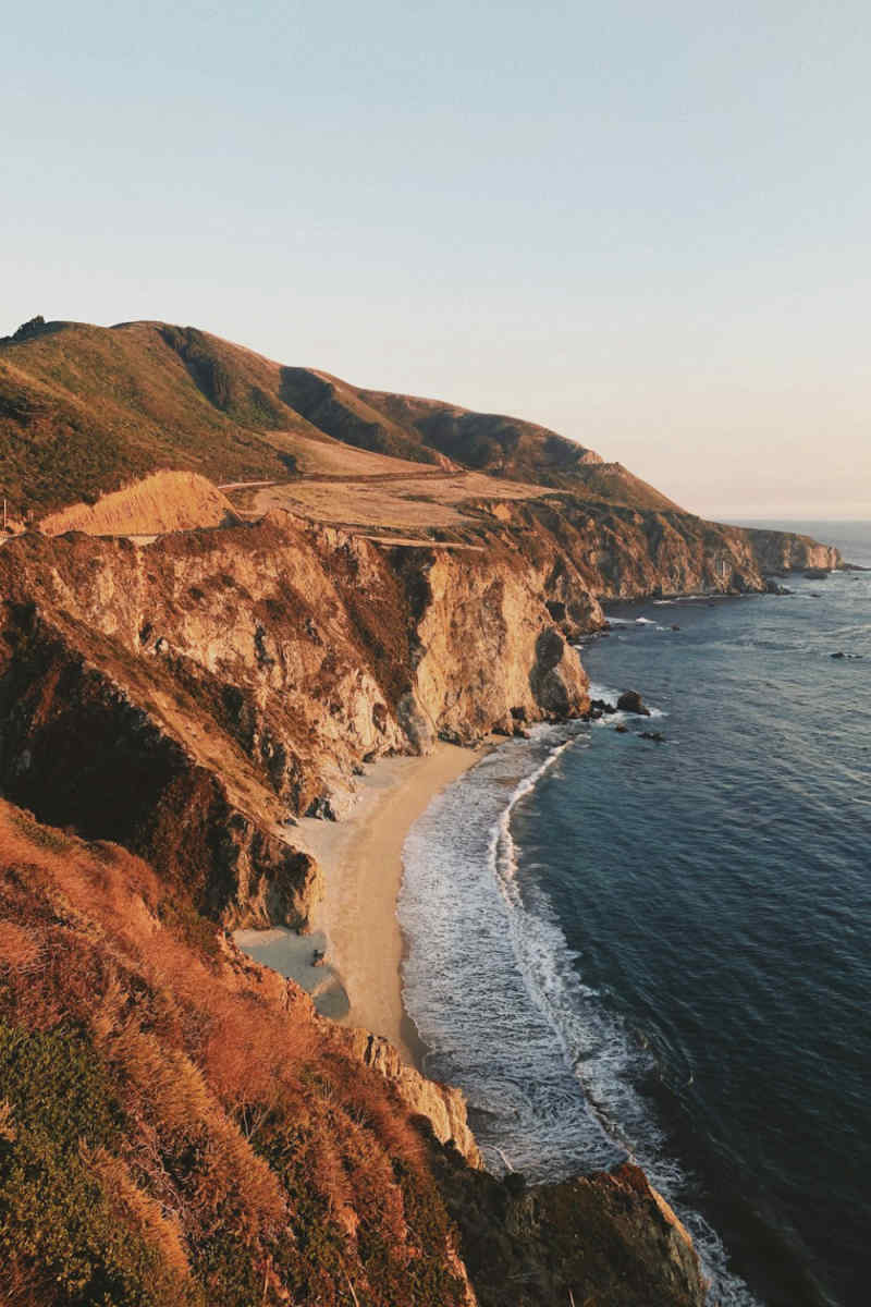 Wall Poster - Coastline in Big Sur