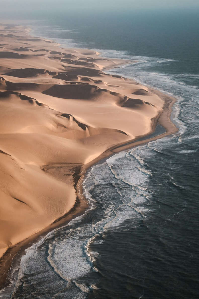 Wall Poster - Coastline in Namibia