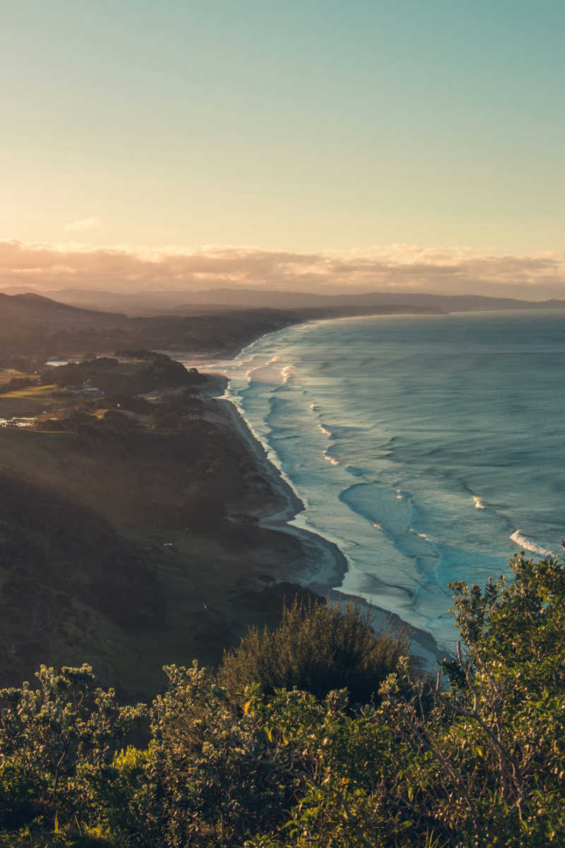 Wall Poster - Coastline in New Zealand