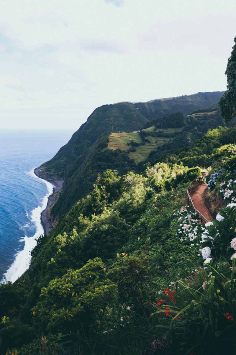 Wall Poster - Coastline in the Azores