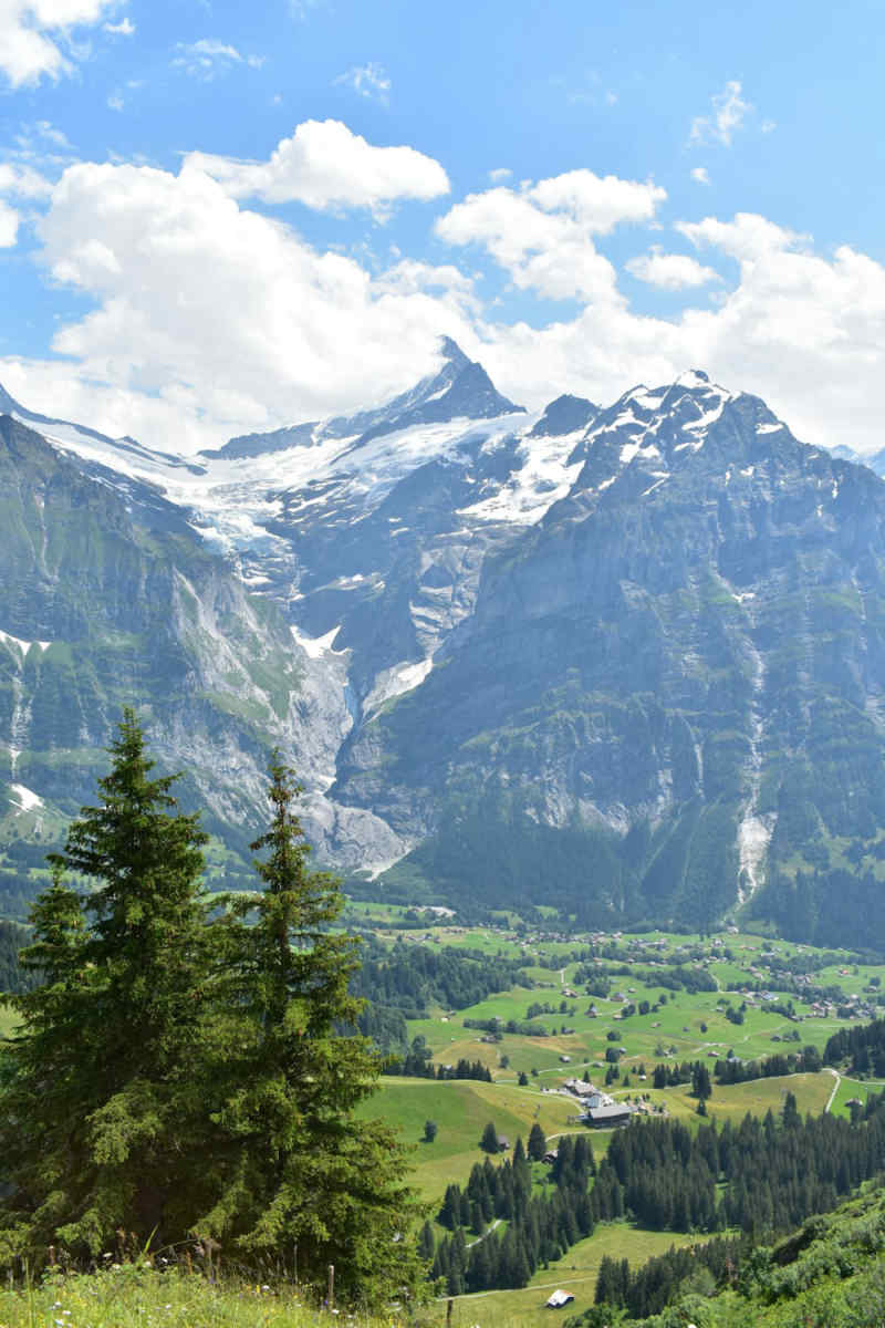 Wall Poster - Coastline in the Swiss Alps