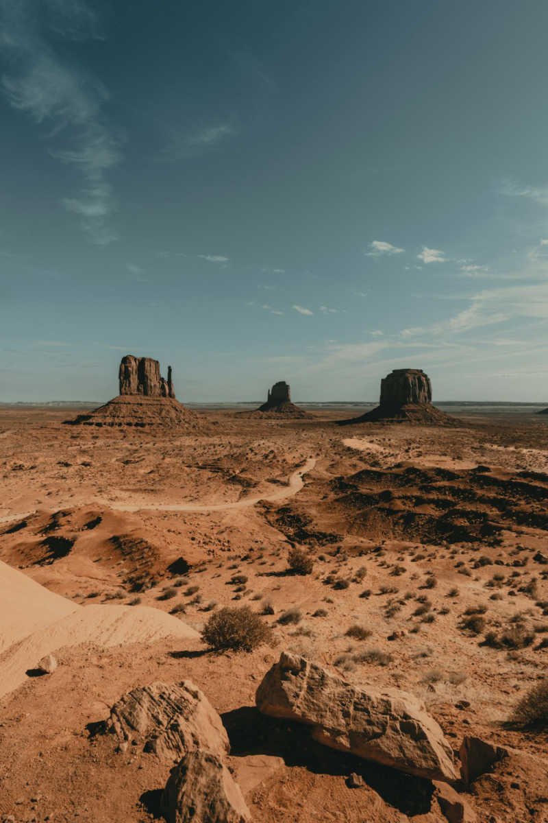 Wall Poster - Coral Reef in Monument Valley