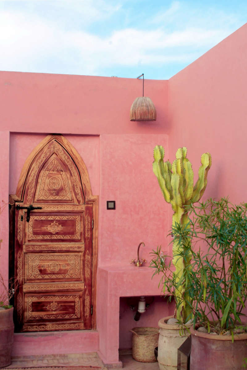 Wall Poster - Farmhouse in Marrakech