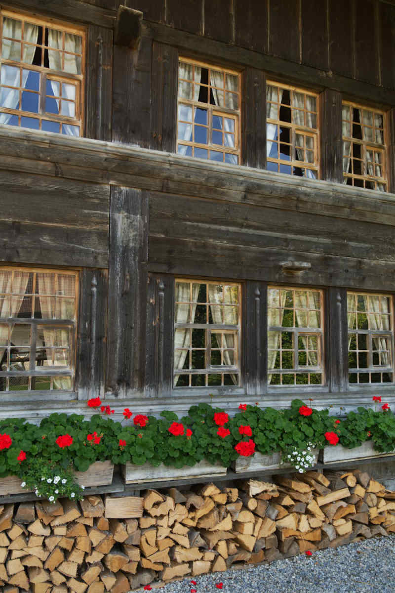 Wall Poster - Farmhouse in Switzerland
