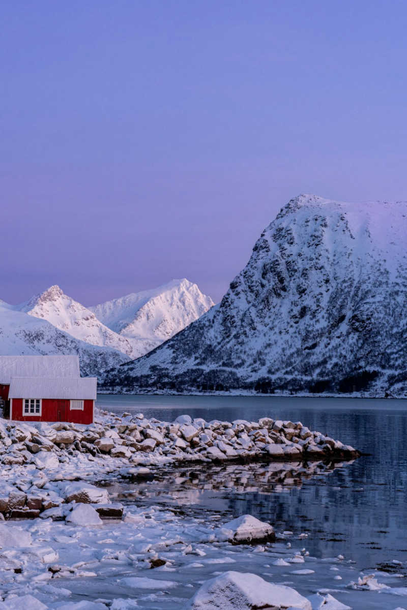 Wall Poster - Farmhouse in the Lofoten Islands