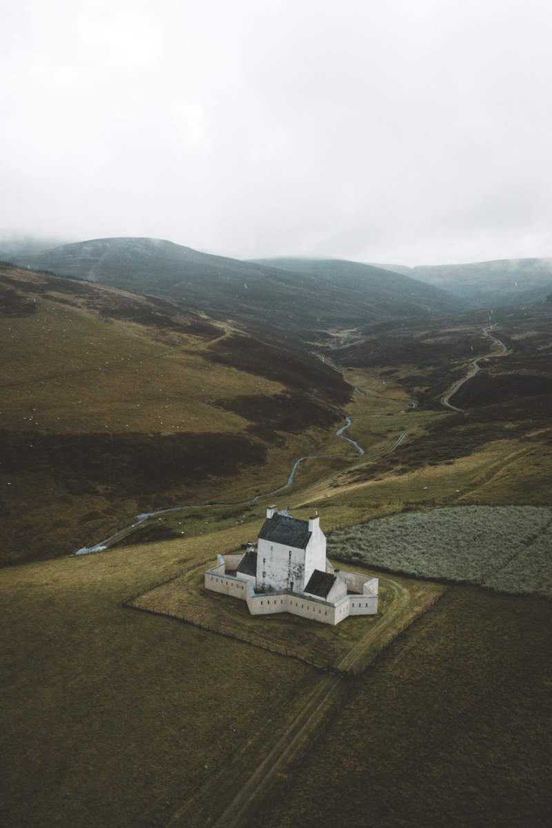 Wall Poster - Farmhouse in the Scottish Highlands