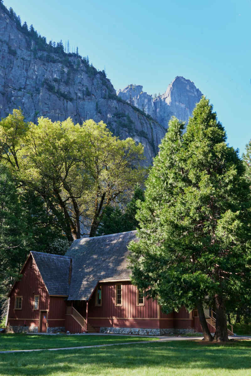 Wall Poster - Farmhouse in Yosemite