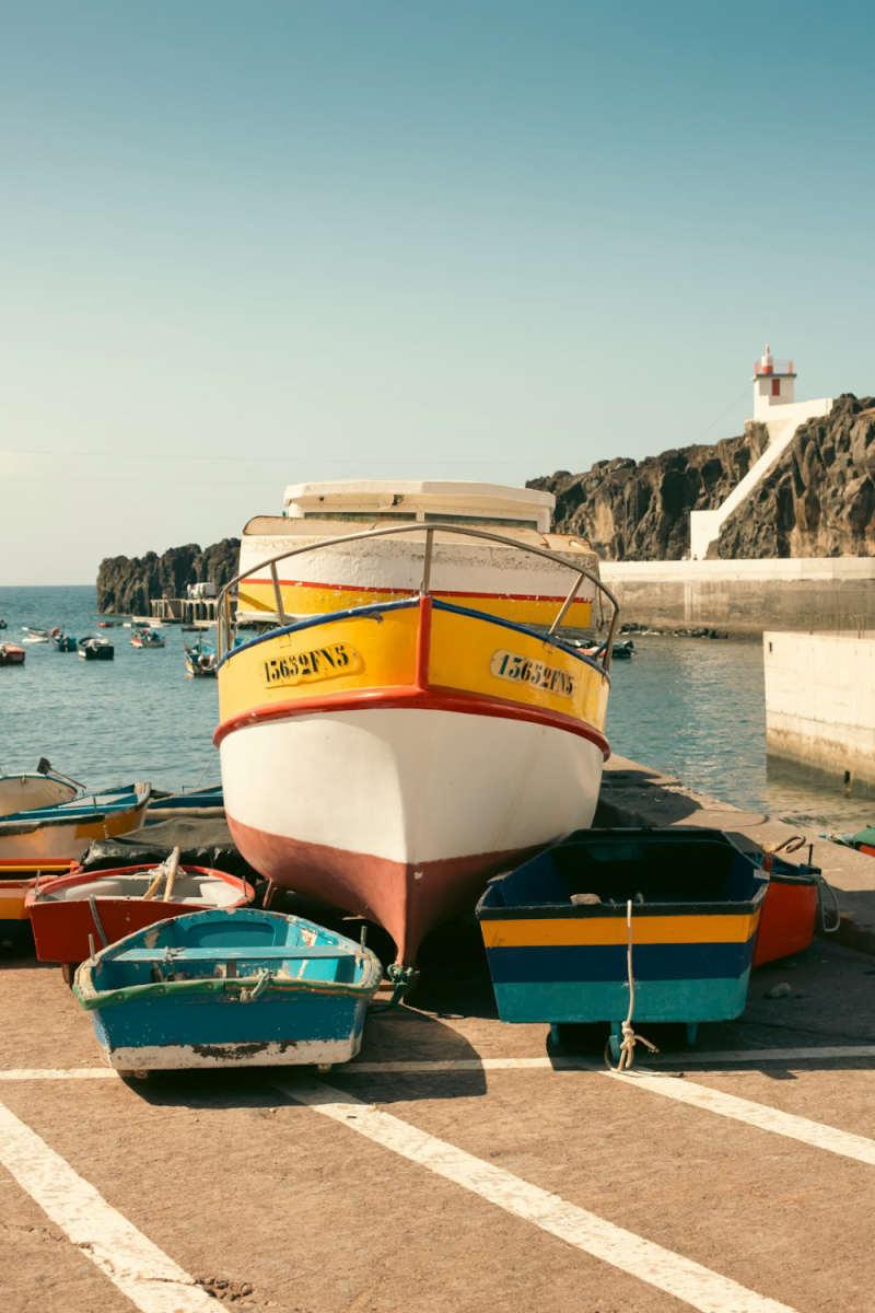 Wall Poster - Fishing Village in Portugal