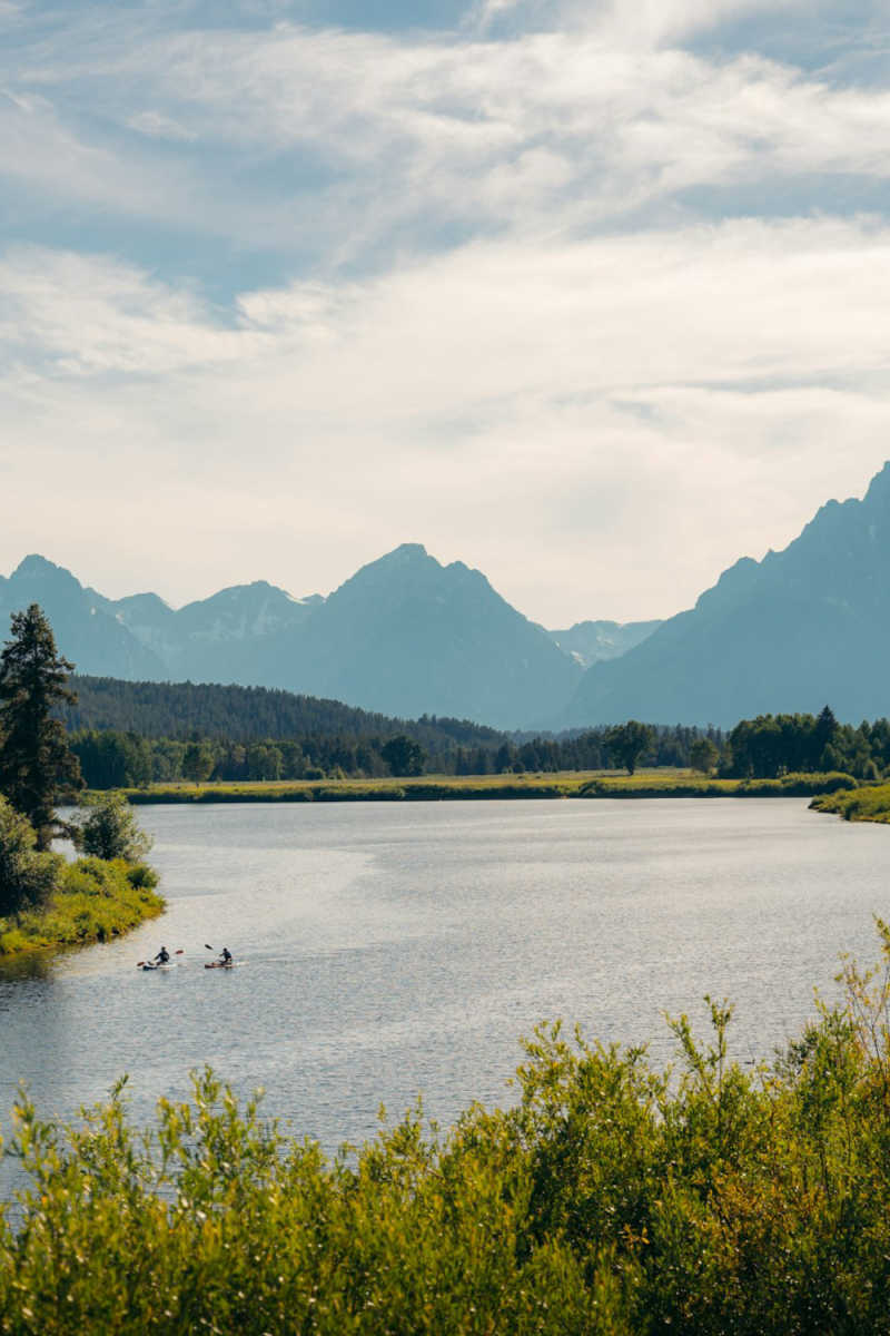 Wall Poster - Fishing Village in the Grand Tetons
