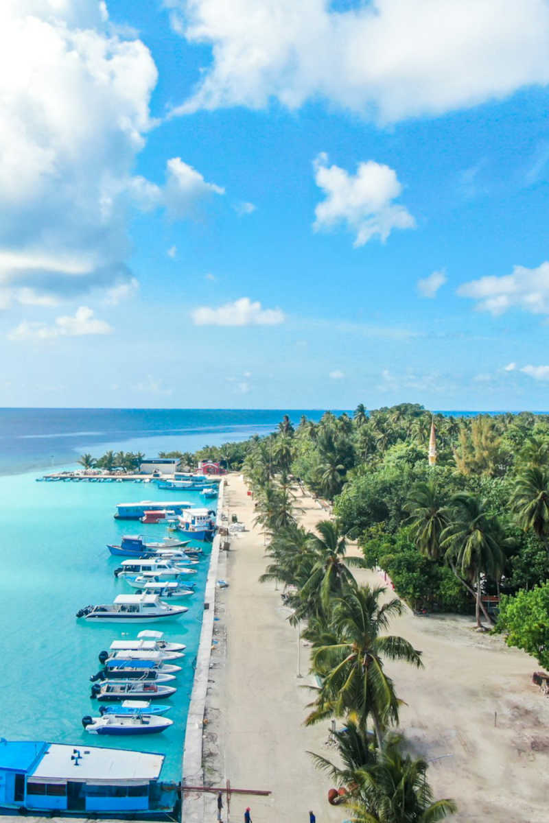 Wall Poster - Fishing Village in the Maldives