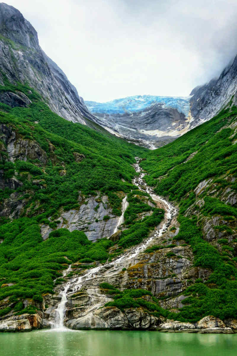Wall Poster - Fjord in Alaska