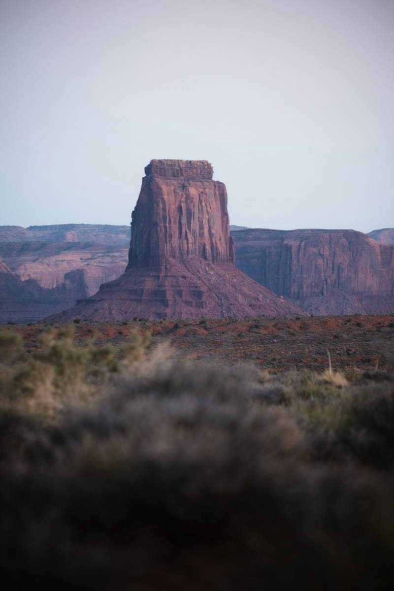 Wall Poster - Fjord in Monument Valley