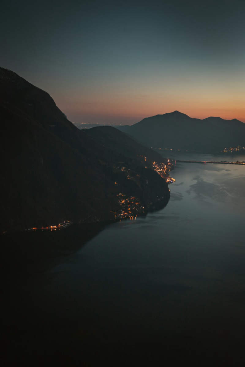 Wall Poster - Fjord in Switzerland