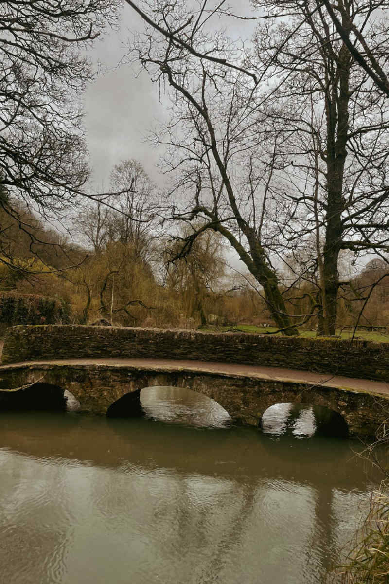 Wall Poster - Frozen Lake in the Cotswolds