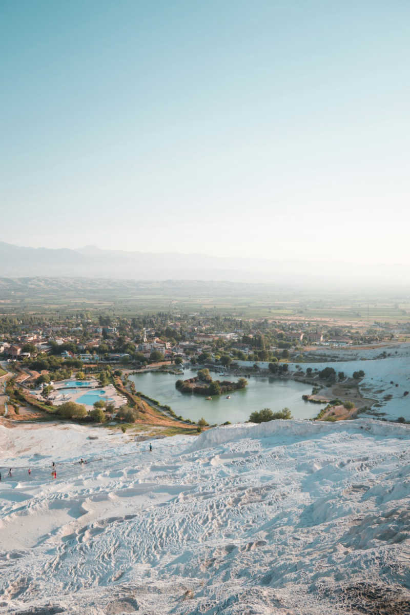 Wall Poster - Frozen Lake in Turkey
