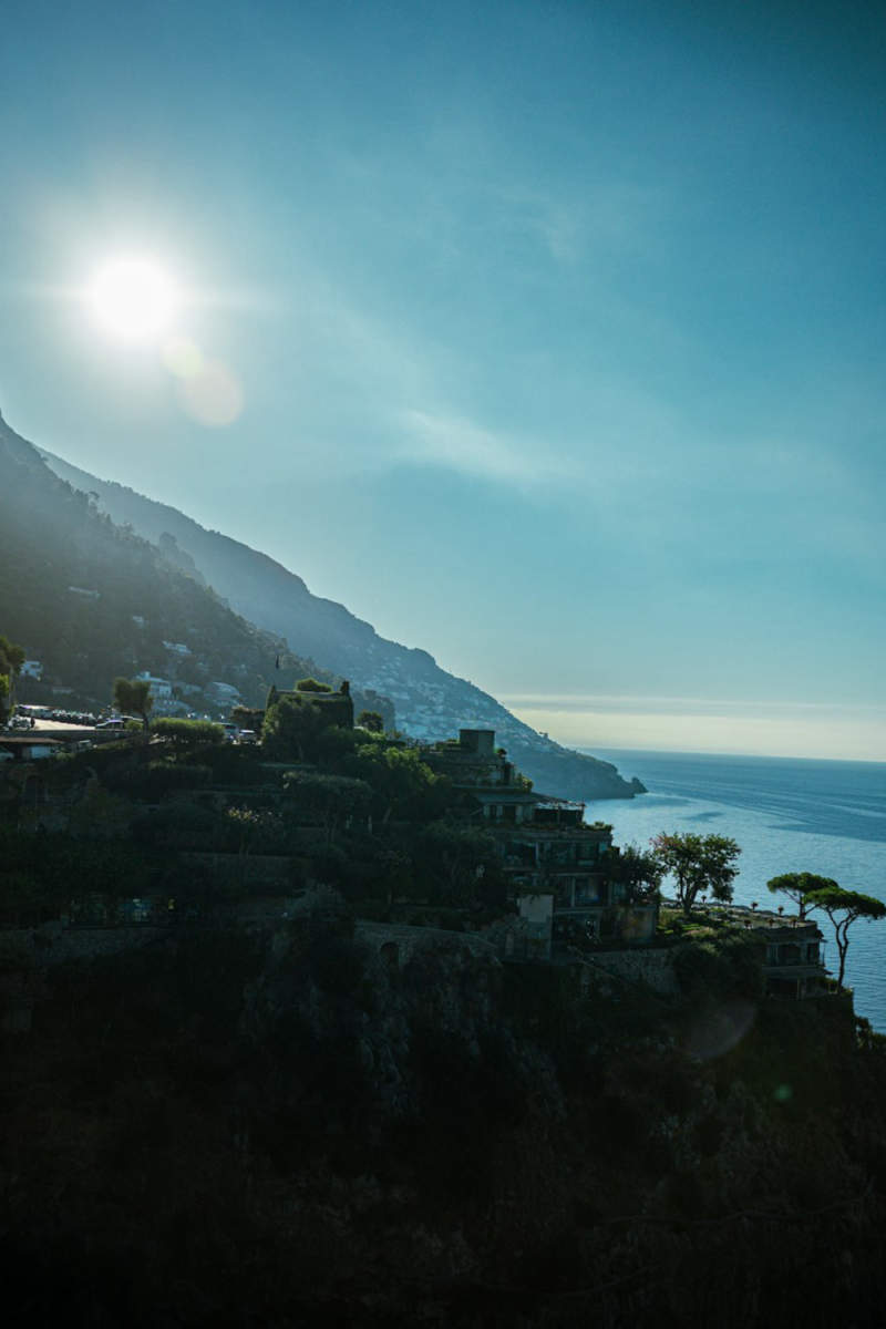 Wall Poster - Full Moon in the Amalfi Coast