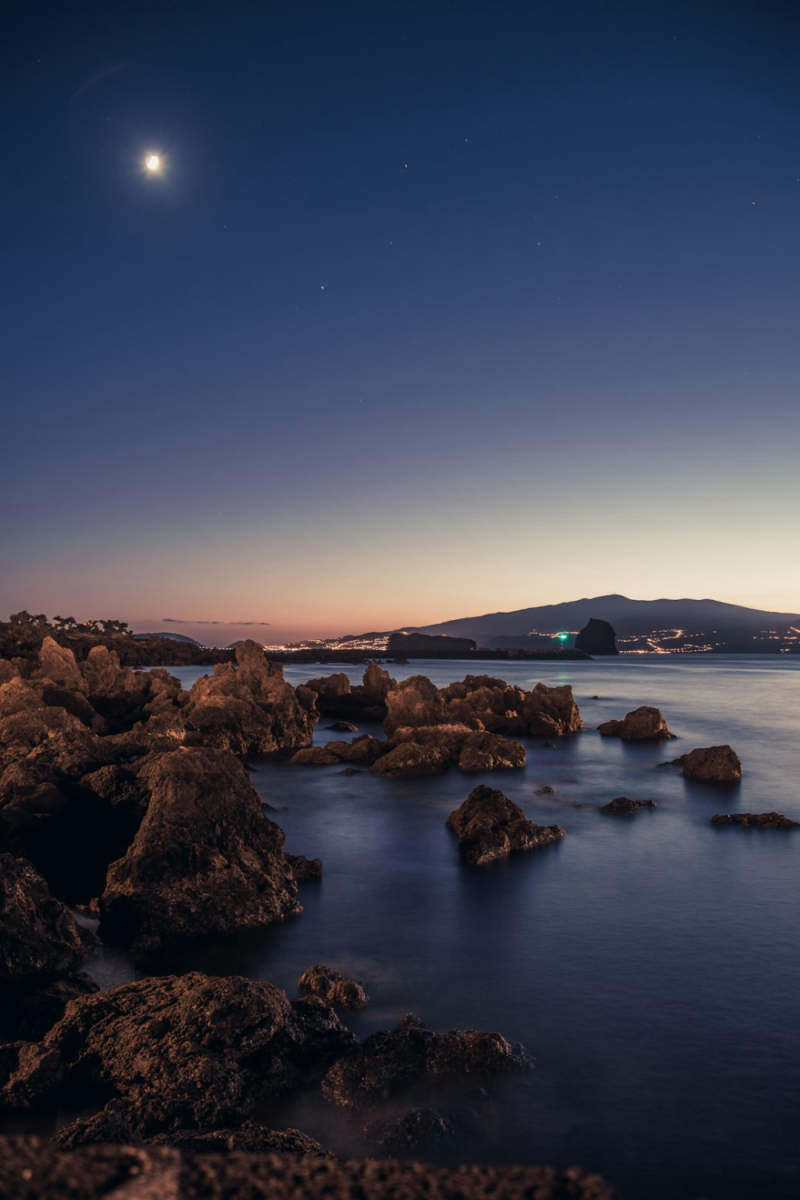 Wall Poster - Full Moon in the Azores