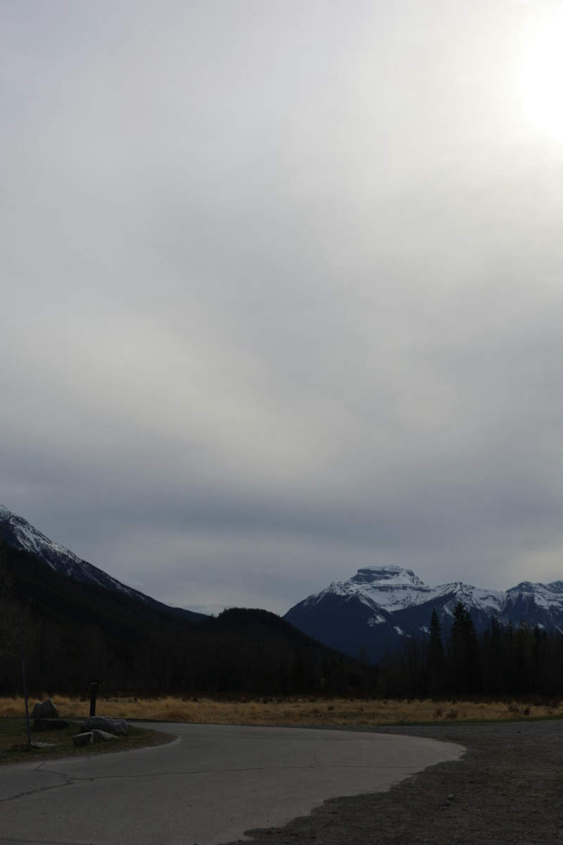Wall Poster - Full Moon in the Canadian Rockies