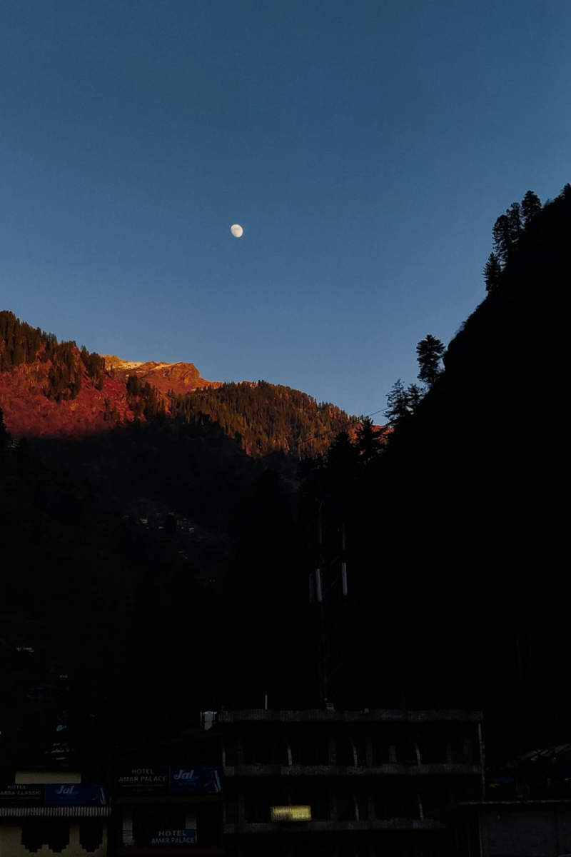 Wall Poster - Full Moon in the Himalayas