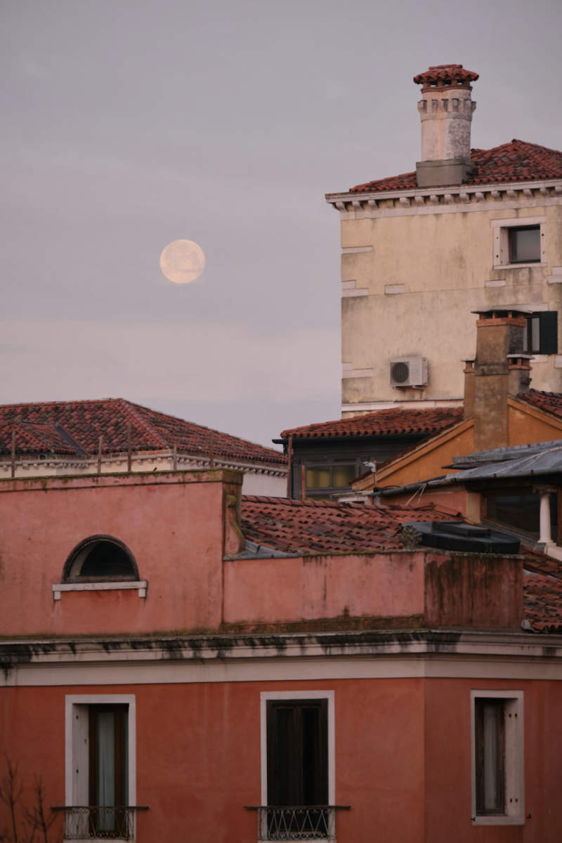 Wall Poster - Full Moon in Venice